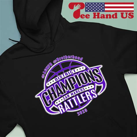 San Marcos Rattlers District Champions 2023 Shirt Hoodie Sweater