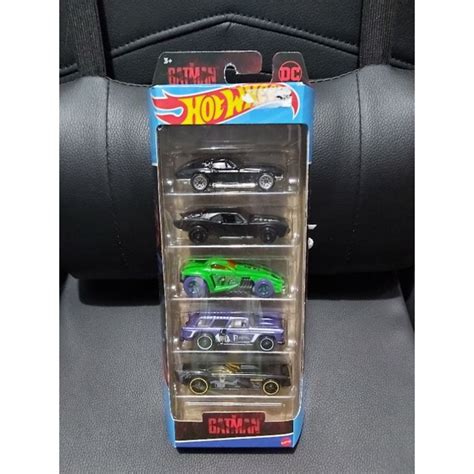 Kit Carrinhos Hot Wheels The Batman DC Shopee Brasil