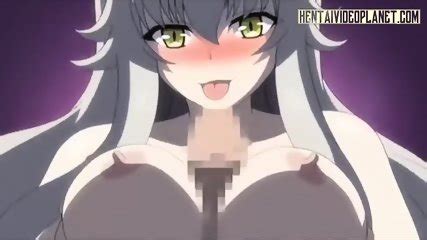Anime Babe Gives A Tit Job And A Blowjob