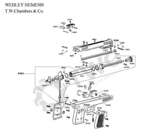 Accessories Diagrams Webley Page 1 T W Chambers And Co