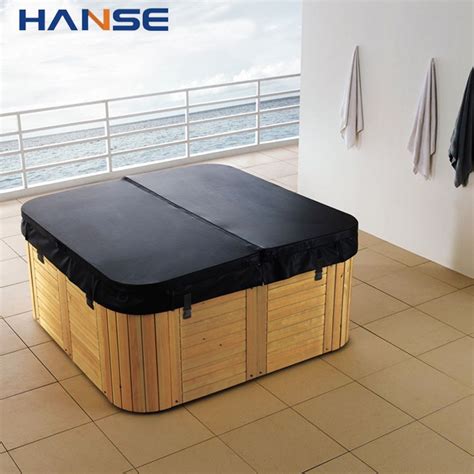 6 Person With Colorful Lights Japanese SPA Massage Hot Tub Outdoor