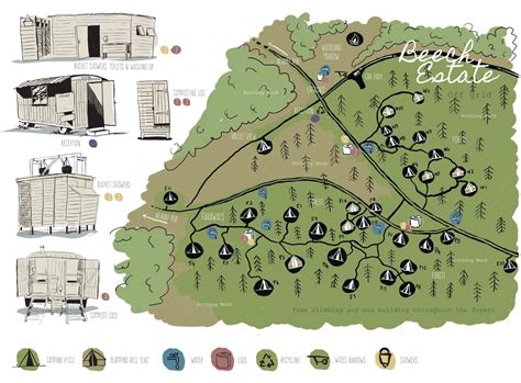 campsite map artofit