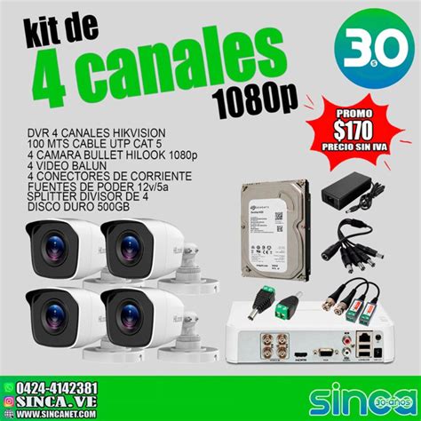 Kit Combo Dvr Hikvision Camaras