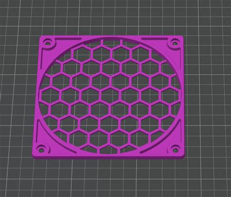 Lüftergitter Fan Grill 120mm By Dynarun Makerworld