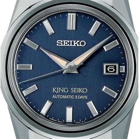 Seiko King Seiko Indigo Denim 6r55 3 Day Power Reserve 383mm Mens