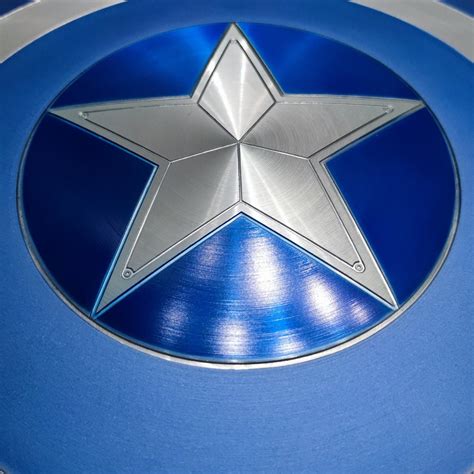 Captain America Shield Metal Prop Handmade Replica Shield Etsy