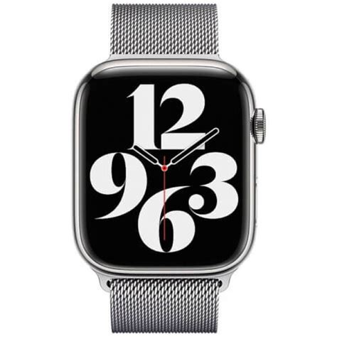 Ремешок Apple Watch 45mm Milanese Loop Silver (ML783) купить в Киеве ...