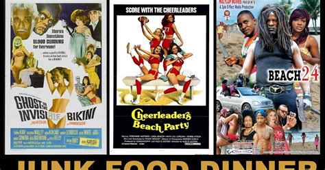 JFD427 The Ghost In The Invisible Bikini Cheerleaders Beach Party Beach 24