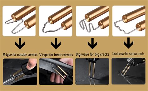 W Plastic Welder High Power Welding Kit With Pcs Staples And Nails Hot Stapler Repair