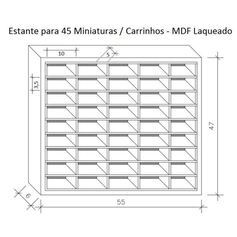 Estante Para Carrinhos Tipo Hot Wheels Casatema Madeiramadeira
