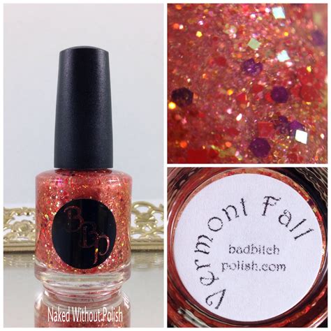 Bad Bitch Polish Late September Releases Swatch And Review Naked Without Polish