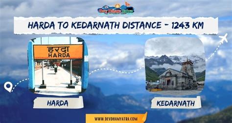 Harda To Kedarnath Distance And Journey Complete Guide