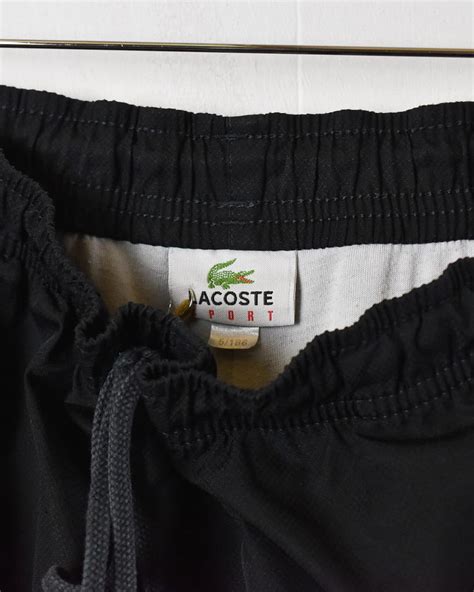 Vintage Lacoste Sport Tracksuit Bottoms Medium Domno Vintage