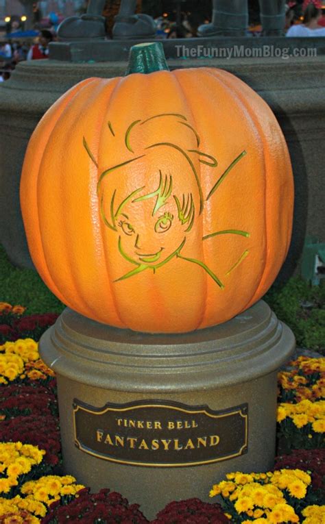 Tinkerbell Pumpkin Carving Stencils