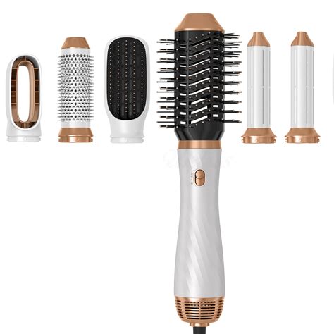In Hot Air Comb Set Electric Hair Dryer Brush Multifunctional Curling Brush Hair Styler Hair