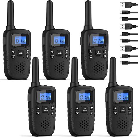 Wishouse Walkie Talkies For Adults Long Range Rechargeable