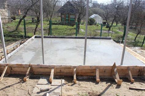 Заливка жб плиты под металлический гараж: конструктивные особенности и ...