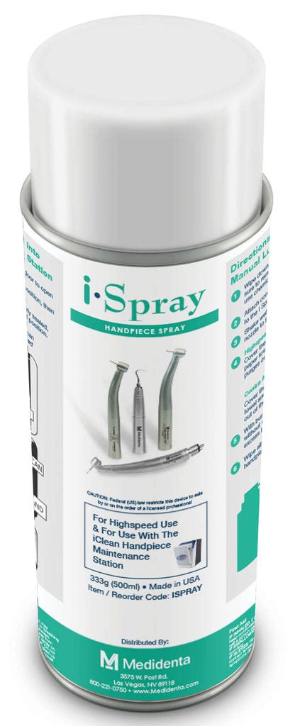 iSpray Handpiece Lubricant – Magnum Ortho