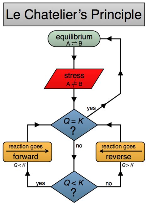 Le Chatelier's Principle and Equilibrium Diagram | Quizlet