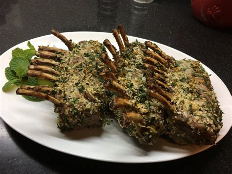 Herb-Crusted Rack of Lamb – Mangia Monday