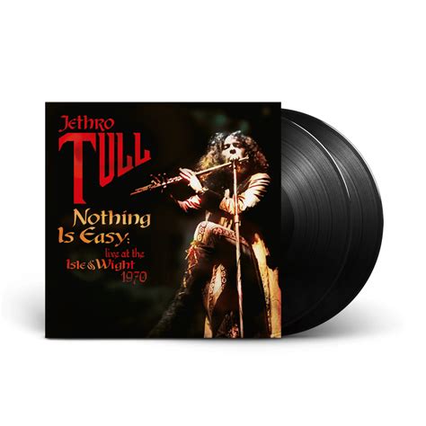 Jethro Tull Nothing Is Easy Live At The Isle Of Wight Lp On