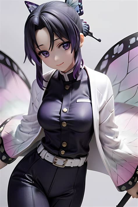 Demon Slayer Shinobu Kocho Showing Her Naked Body