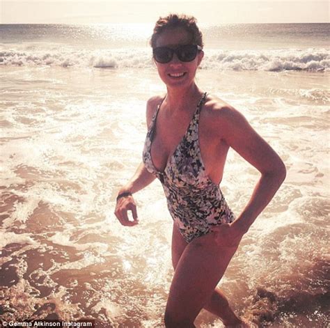 Gemma Atkinson Shares Poolside Bikini Snap As She Laments Returning To