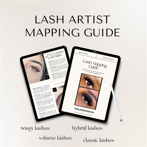 exclusive lash mapping guide  art  lash mapping  lash esthetics