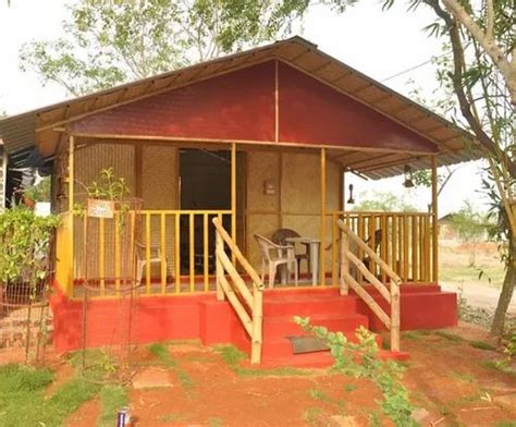 Bamboo House Construction Service at Rs 330/sq ft in Bengaluru | ID: 26343303262