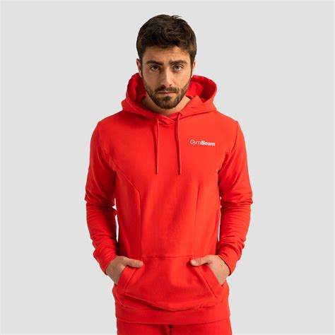 Суичър Limitless Hot Red GymBeam GymBeam bg