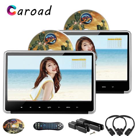 Caroad 2 шт. 11,6 дюймов Автомобильный подголовник монитор HD 1080P ...