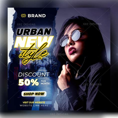 Instagram Poster Design Free Vector And Psd To Download Gec Designs