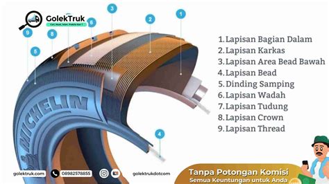 rahasia komponen ban   jenis ban golektrukcom blog