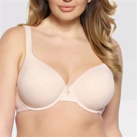 Paramour Intimates Sleepwear Nwt Paramour Sensational Full Figure Nude Tshirt Bra Poshmark