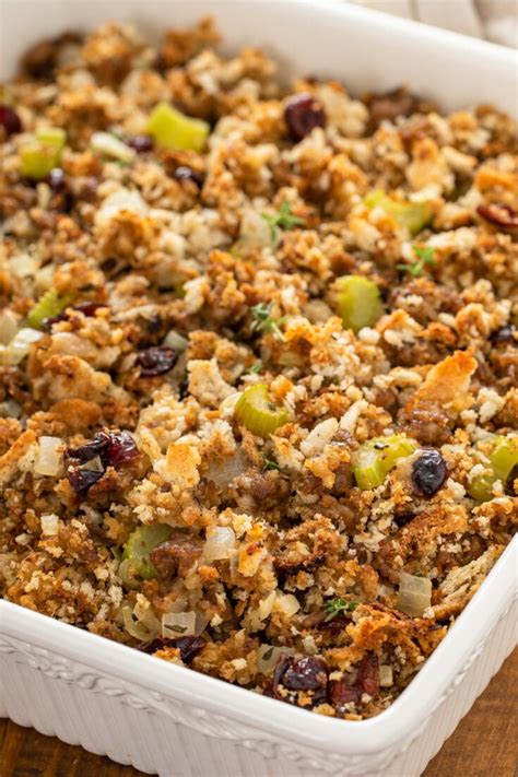 Easy Sausage Stuffing The Novice Chef