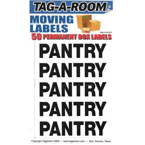 Box Content Moving Label Pantry Tagaroomcom You Will Enjoy How