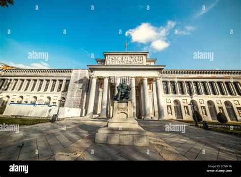 World Famous Prado Museum In Madrid Spain Stock Photo Alamy
