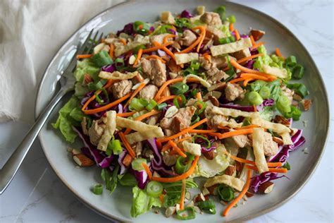 Asian Chicken Salad • The Candid Cooks