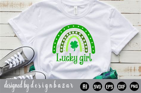 Lucky Girl Graphic by designbazar · Creative Fabrica