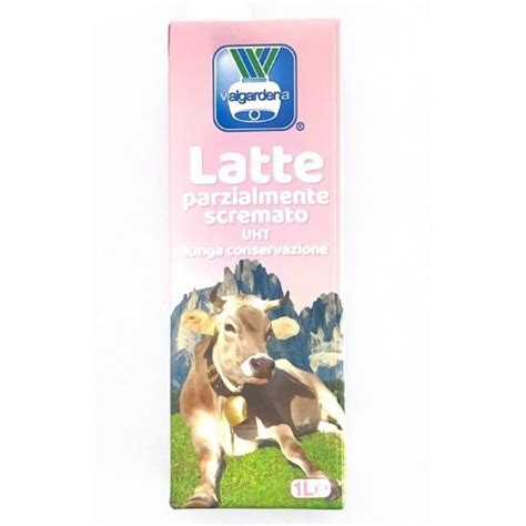 Latte Parzialmente Scremato UHT A Lunga Conservazi VAL GARDENA 1000 ML