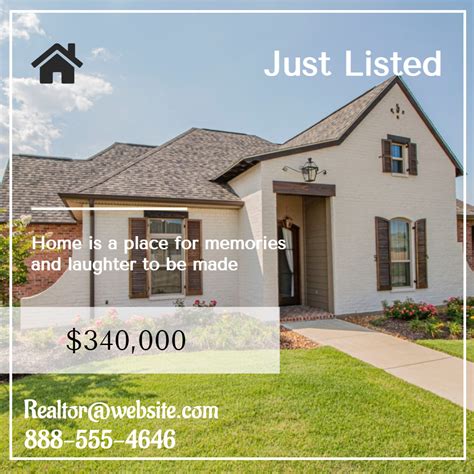 listing template design wire