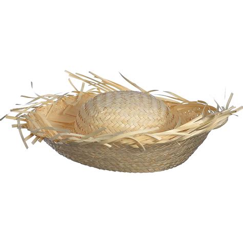 Straw Beach Hat 14in Party City