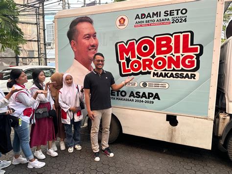 Andi Seto Asapa Luncurkan Mobil Lorong Gratis Jam Sulselpasti