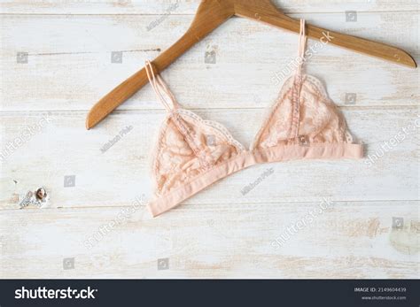 Nude Lace Lingerie Photo A Beige Stock Photo Shutterstock