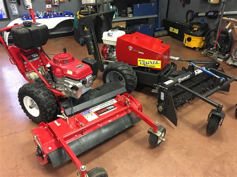 Walk Behind Turf Rake Harley Rake Havit Supplies Ab Rental