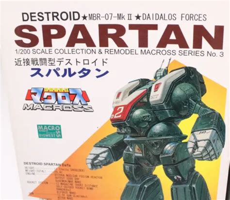 Spartan Mbr 07 Mk Destroid Macross Roboter Modell Bausatz 1200