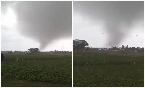 Matanzas Tornado Destruye Una Decena De Casas En El Municipio De Los