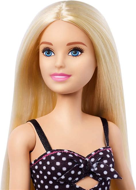 Papusa Barbie Fashionistas Cu Rochita Alb Negru Papusi Barbie