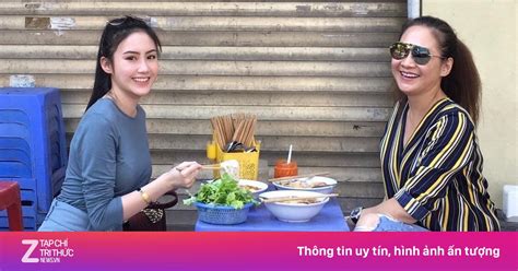 Hot girl Lào gốc Việt đón Tết ở Hà Nội hào hứng ăn bún riêu vỉa hè Gương mặt trẻ ZNEWS VN
