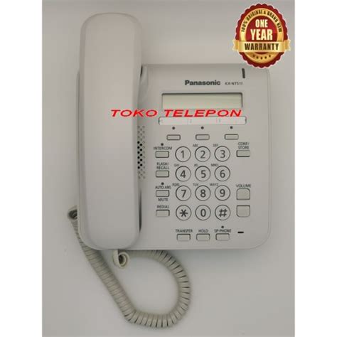 Jual Panasonic IP Phone KX-NT511 ORIGINAL GARANSI - Putih - Jakarta ...